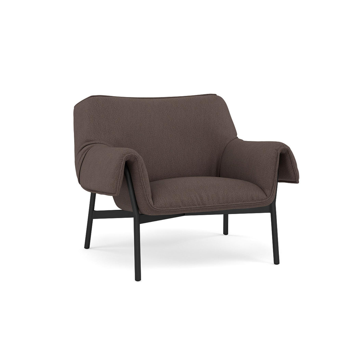 Muuto Wrap Lounge Chair. Made to order from someday designs. #colour_clay-6-red-brown
