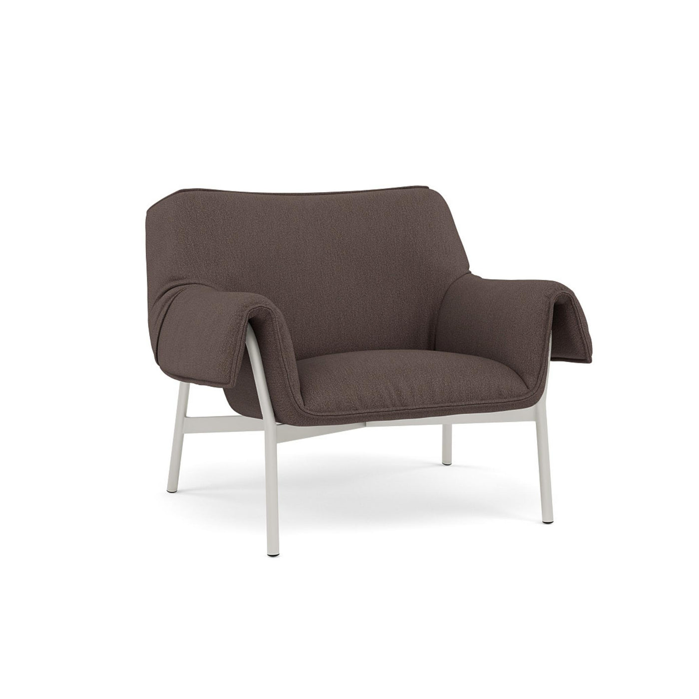 Muuto Wrap Lounge Chair. Made to order from someday designs. #colour_clay-6-red-brown