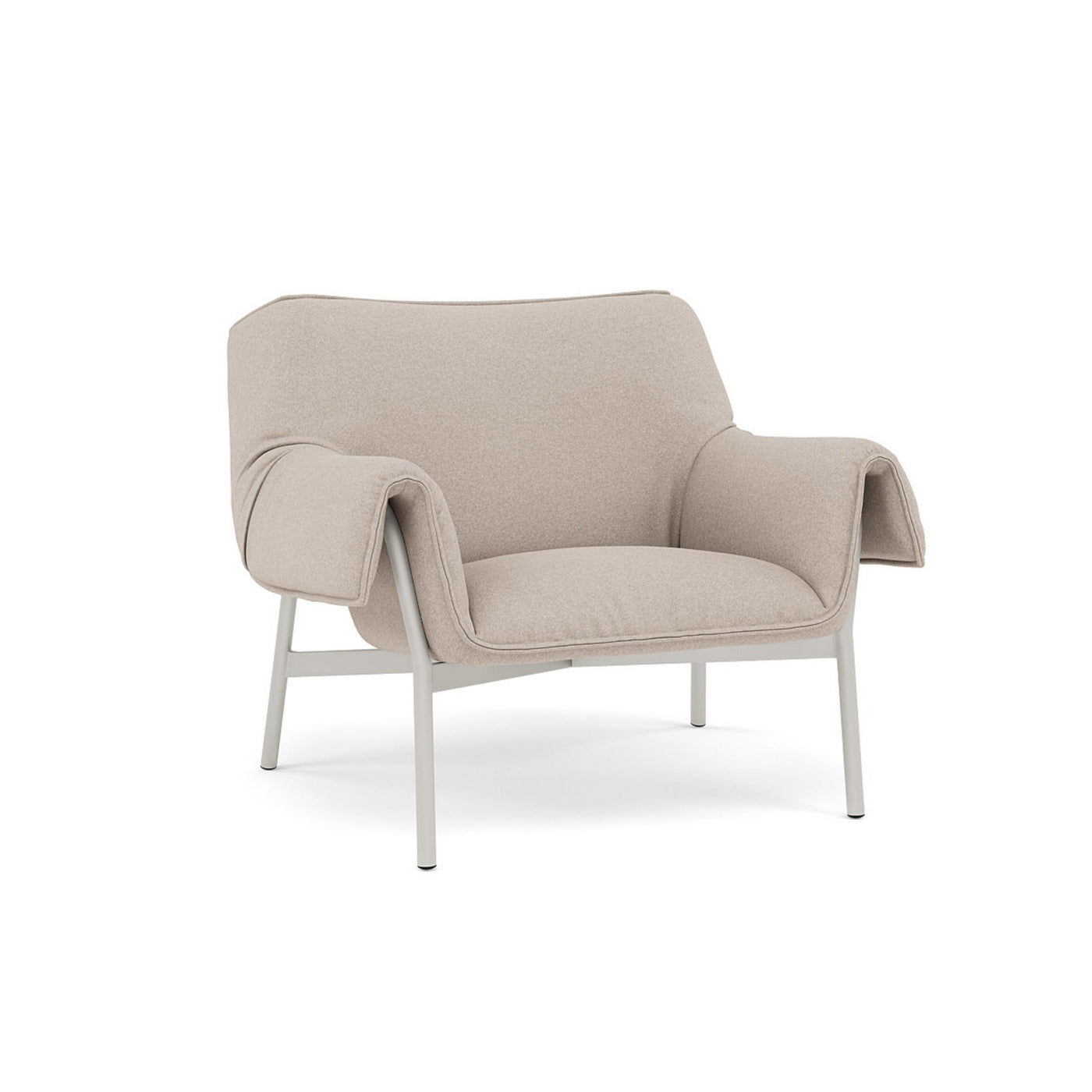 Muuto Wrap Lounge Chair. Made to order from someday designs. #colour_divina-md-213-natural