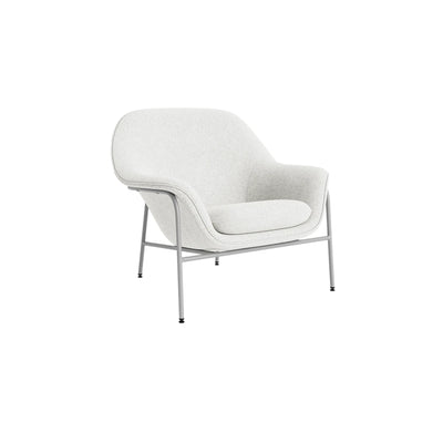 Normann Copenhagen Darpe Lounge Chair Steel at someday designs. #colour_hallingdal-110