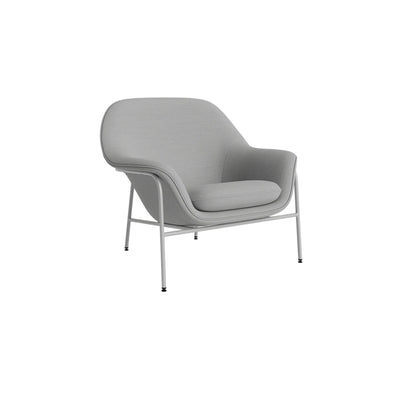 Normann Copenhagen Darpe Lounge Chair Steel at someday designs. #colour_hallingdal-123