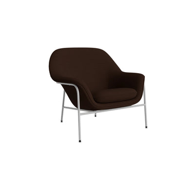 Normann Copenhagen Drape Lounge Chair Steel at someday designs. #colour_hallingdal-370