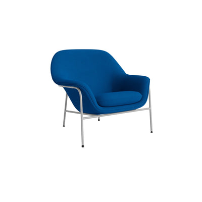 Normann Copenhagen Drape Lounge Chair Steel at someday designs. #colour_hallingdal-750