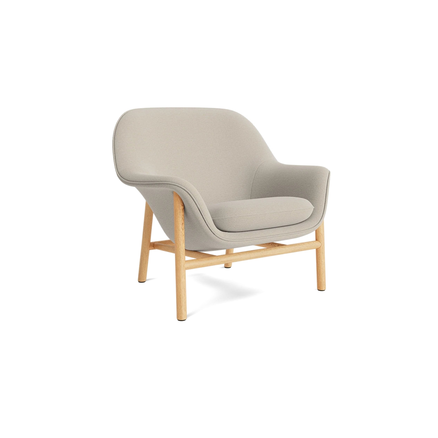 Normann Copenhagen Drape Lounge Chair at someday designs. #colour_steelcut-trio-213