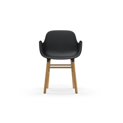 Normann Copenhagen Form Armchair Wood at someday designs. #colour_black