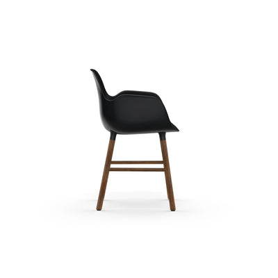 Normann Copenhagen Form Armchair Wood at someday designs. #colour_black