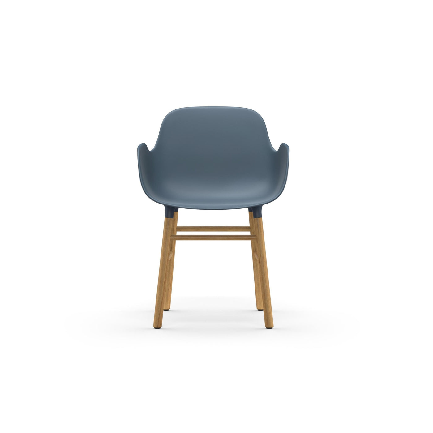 Normann Copenhagen Form Armchair Wood at someday designs. #colour_blue