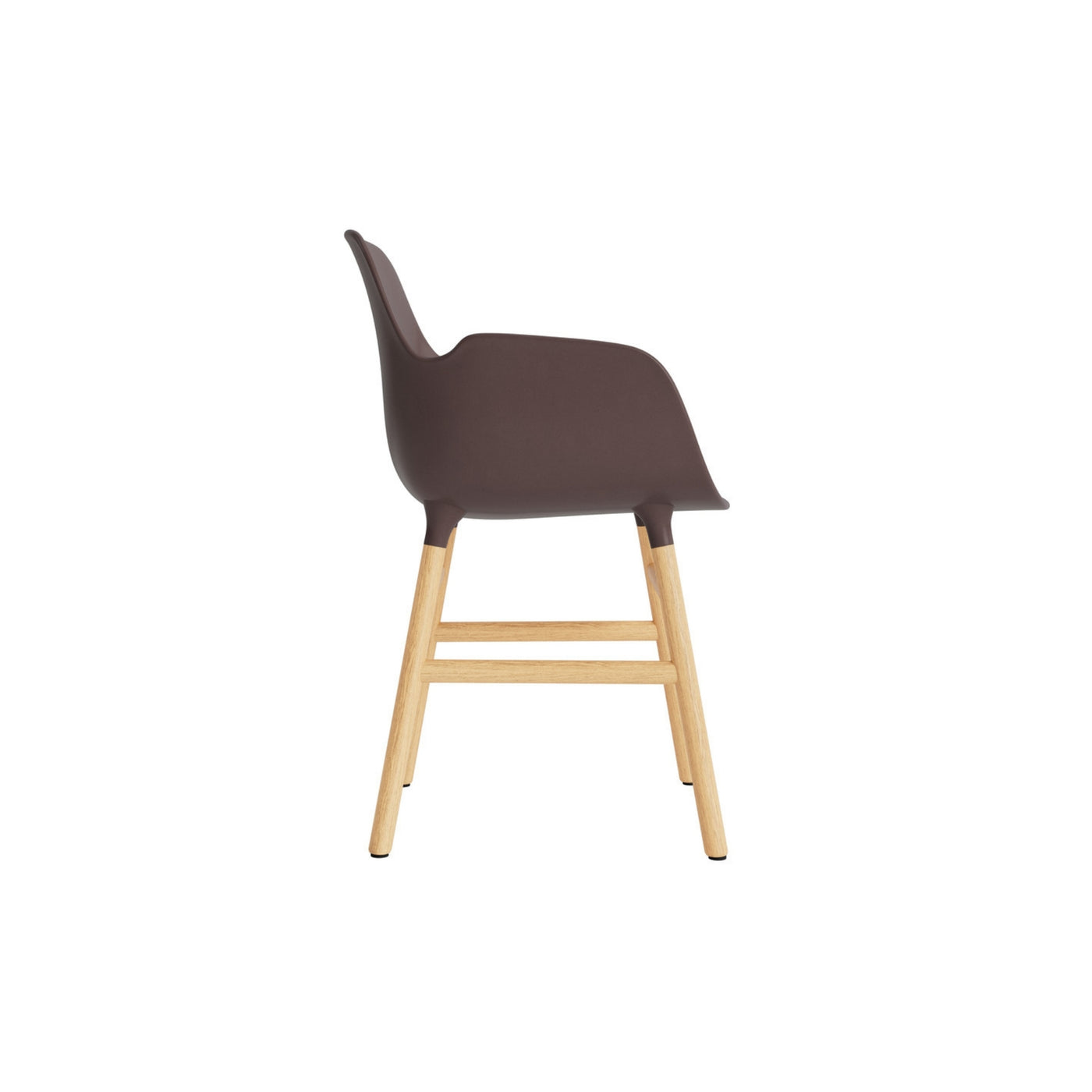 Normann Copenhagen Form Armchair Wood at someday designs. #colour_brown