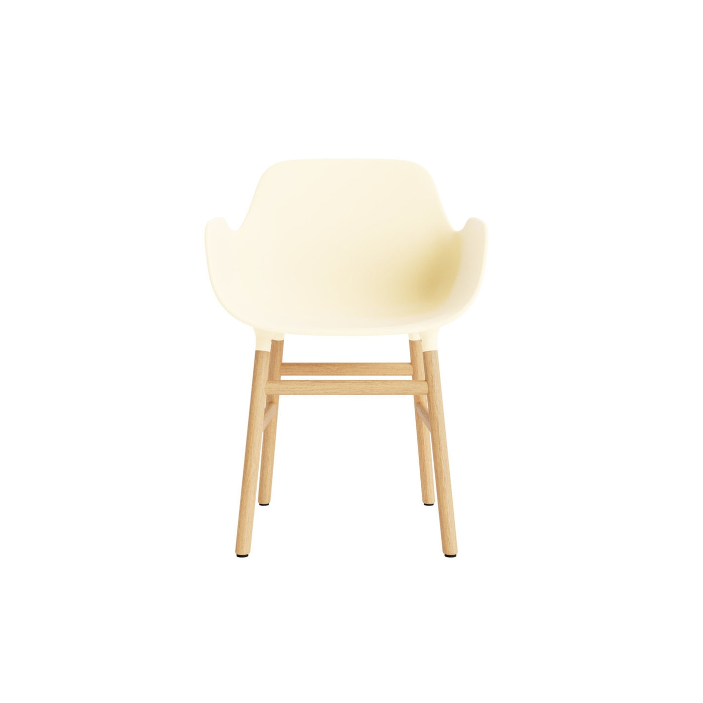 Normann Copenhagen Form Armchair Wood at someday designs. #colour_cream