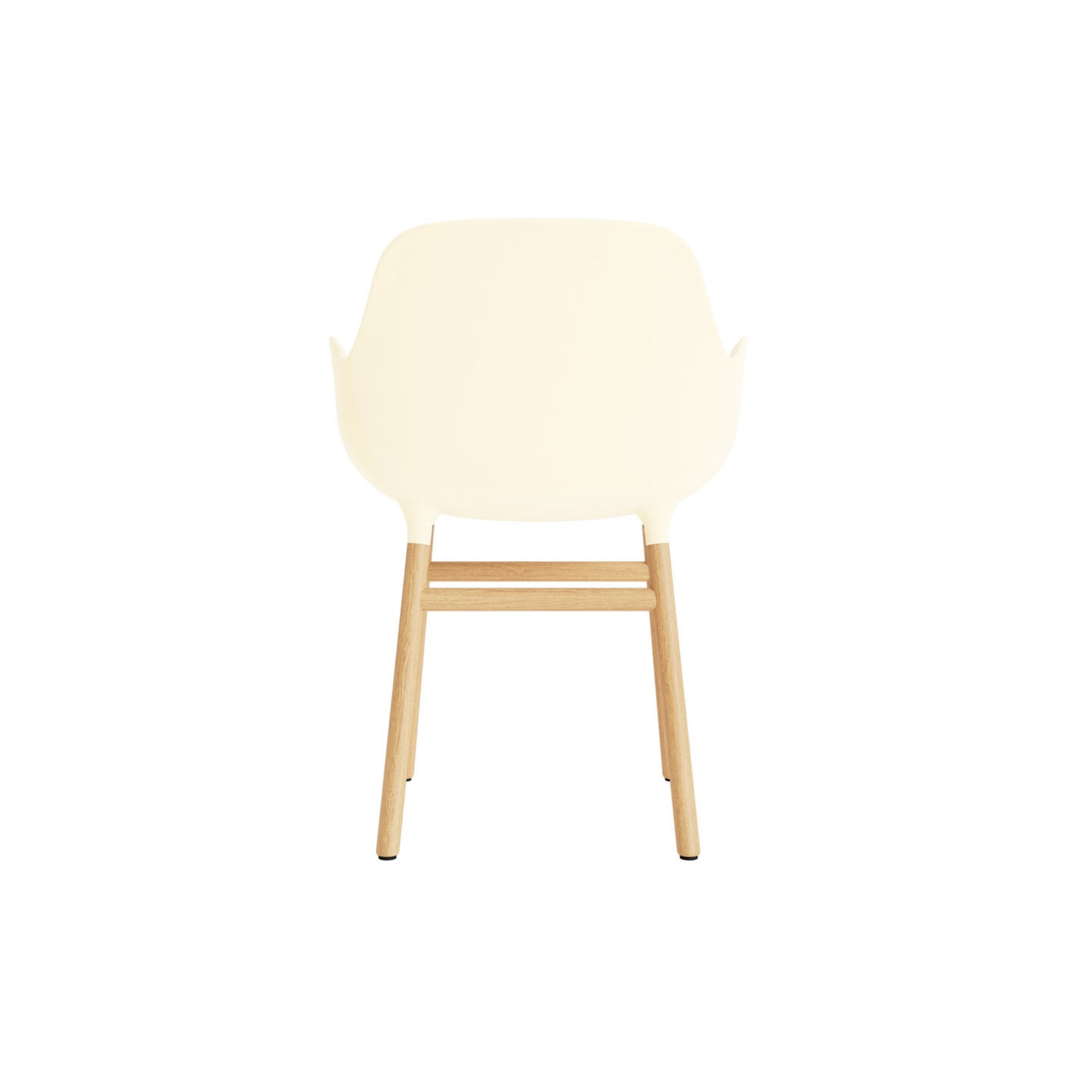 Normann Copenhagen Form Armchair Wood at someday designs. #colour_cream