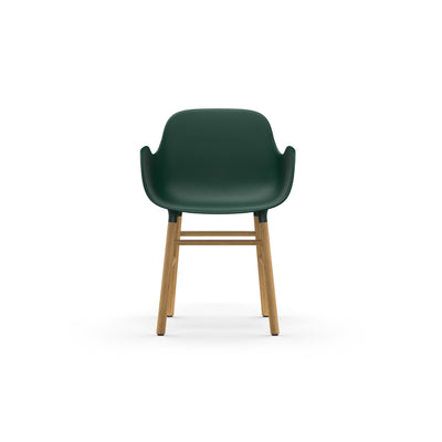 Normann Copenhagen Form Armchair Wood at someday designs. #colour_green