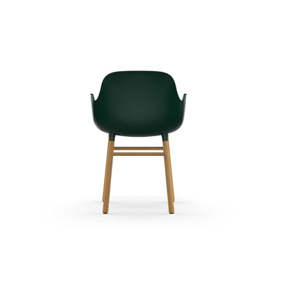 Normann Copenhagen Form Armchair Wood at someday designs. #colour_green
