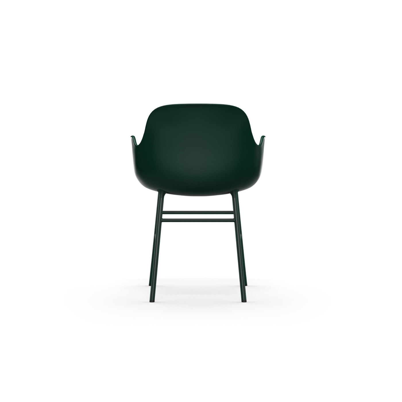 Normann Copenhagen Form Armchair Steel. #colour_green