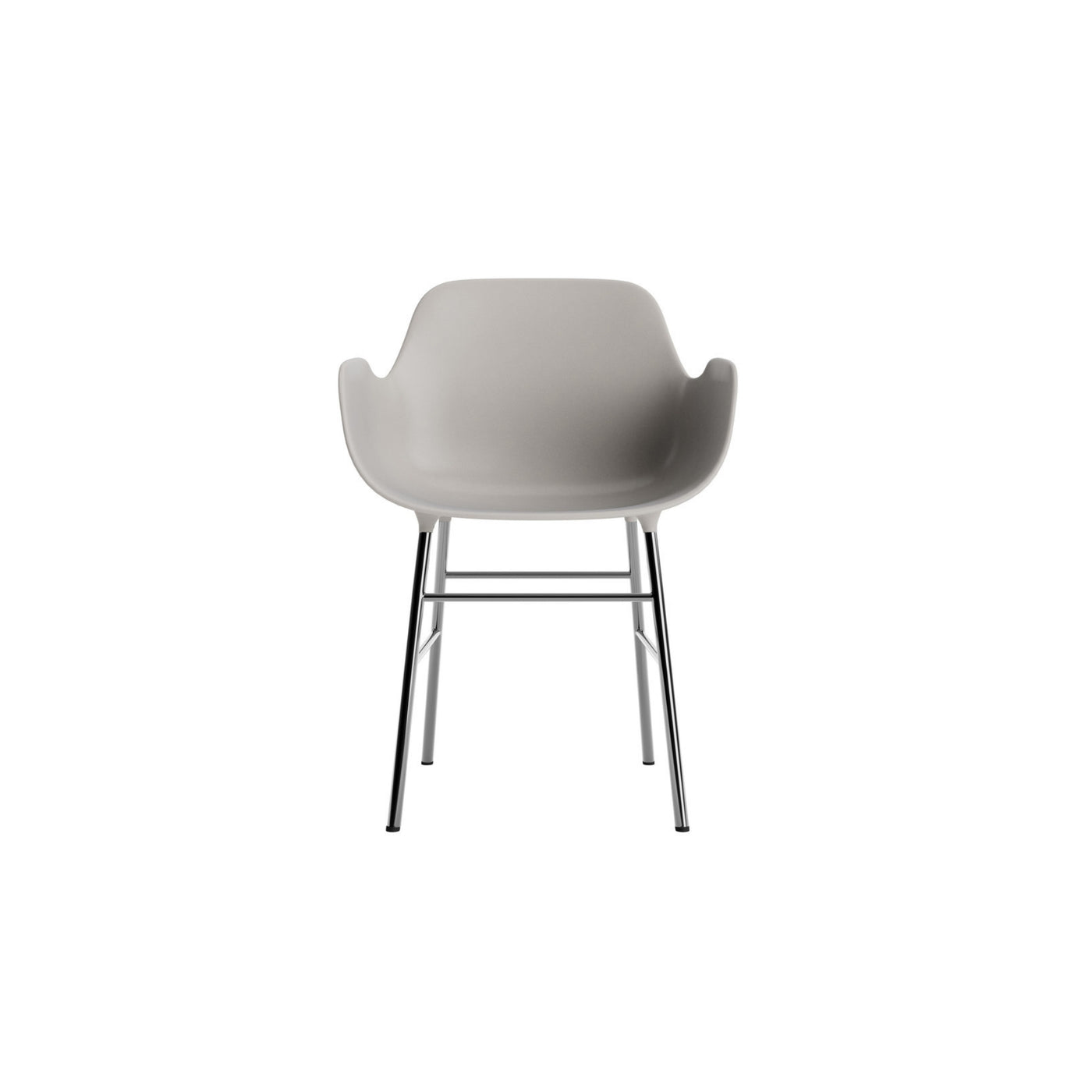 Normann Copenhagen Form Armchair Steel. #colour_warm-grey