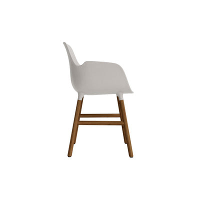 Normann Copenhagen Form Armchair Wood at someday designs. #colour_warm-grey