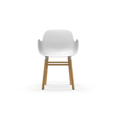 Normann Copenhagen Form Armchair Wood at someday designs. #colour_white