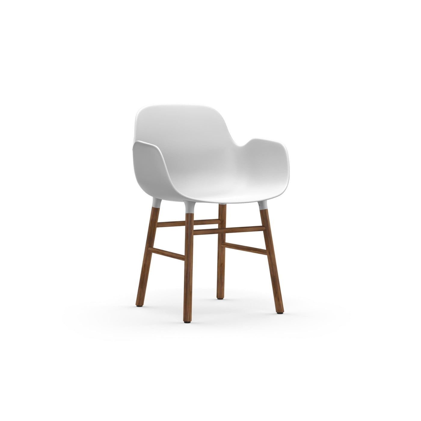 Normann Copenhagen Form Armchair Wood at someday designs. #colour_white