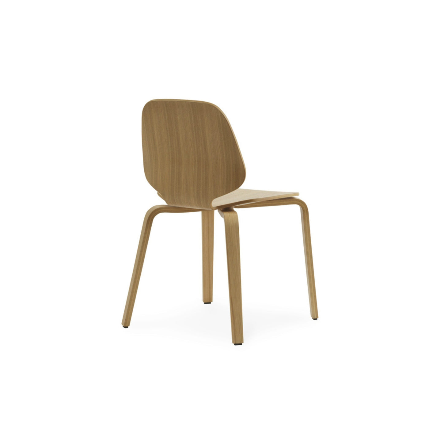 Normann Copenhagen My Chair Steel at someday designs. #colour_oak