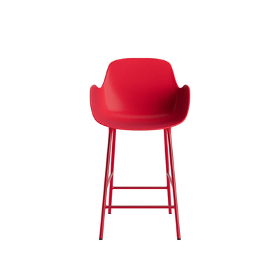 Normann Copenhagen Form Bar Armchair Steel at someday designs. #colour_bright-red