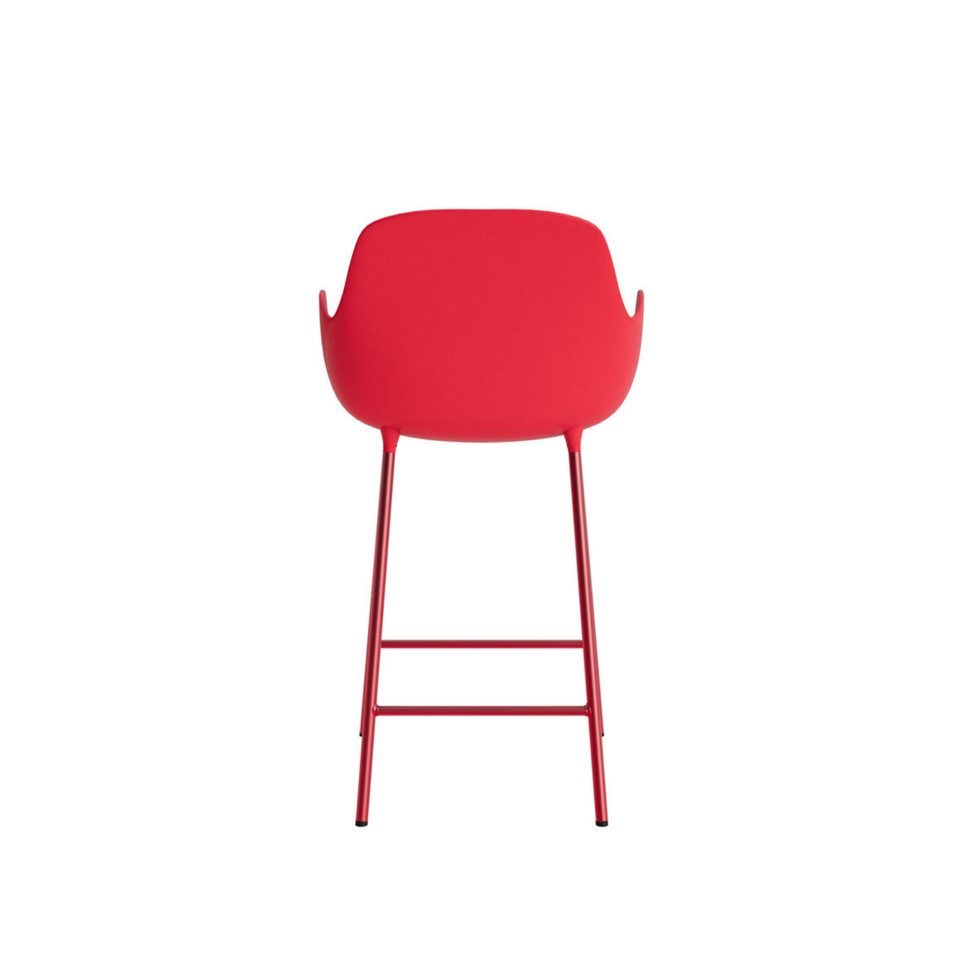 Normann Copenhagen Form Bar Armchair Steel at someday designs. #colour_bright-red