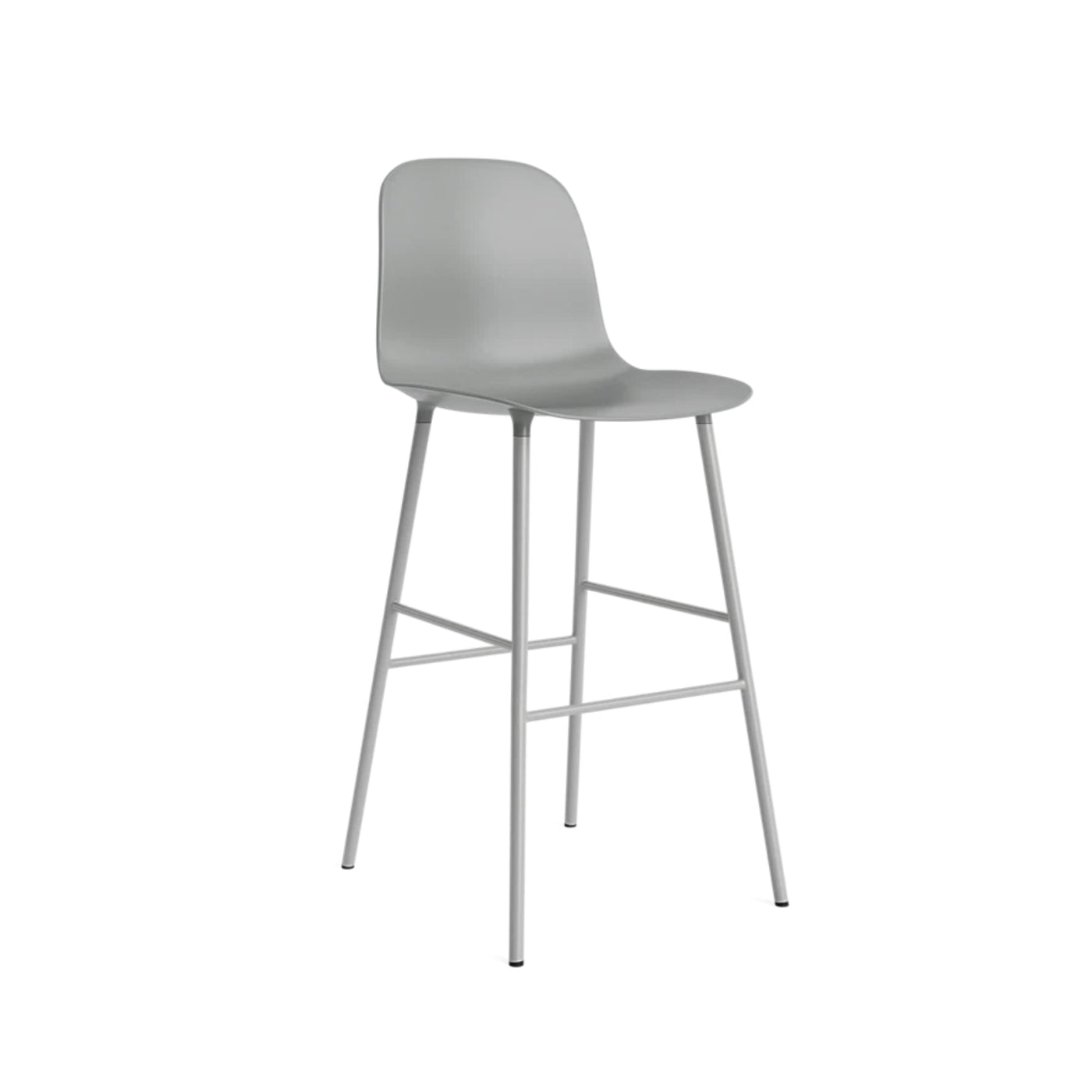 Normann Copenhagen Form Bar Chair Steel at someday designs. #colour_grey