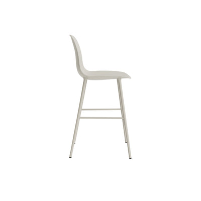 Normann Copenhagen Form Bar Chair Steel at someday designs. #colour_light-grey