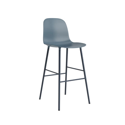 Normann Copenhagen Form Bar Chair Steel at someday designs. #colour_blue