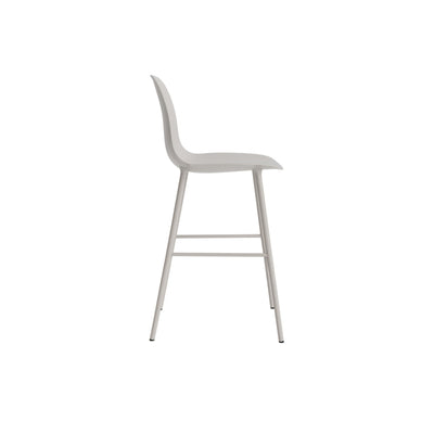 Normann Copenhagen Form Bar Chair Steel at someday designs. #colour_warm-grey