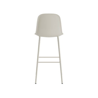 Normann Copenhagen Form Bar Chair Steel at someday designs. #colour_light-grey