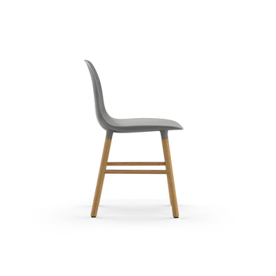 Normann Copenhagen Form Chair Wood at someday designs. #colour_grey