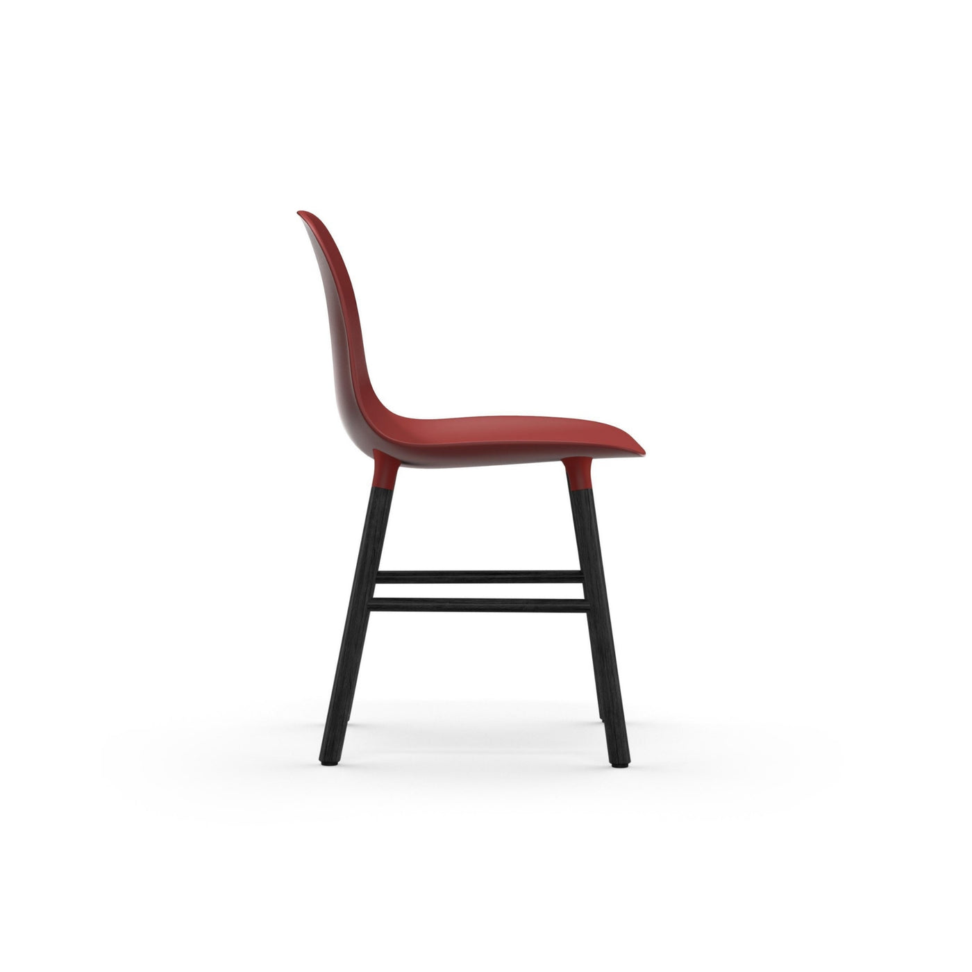 Normann Copenhagen Form Chair Wood at someday designs. #colour_red