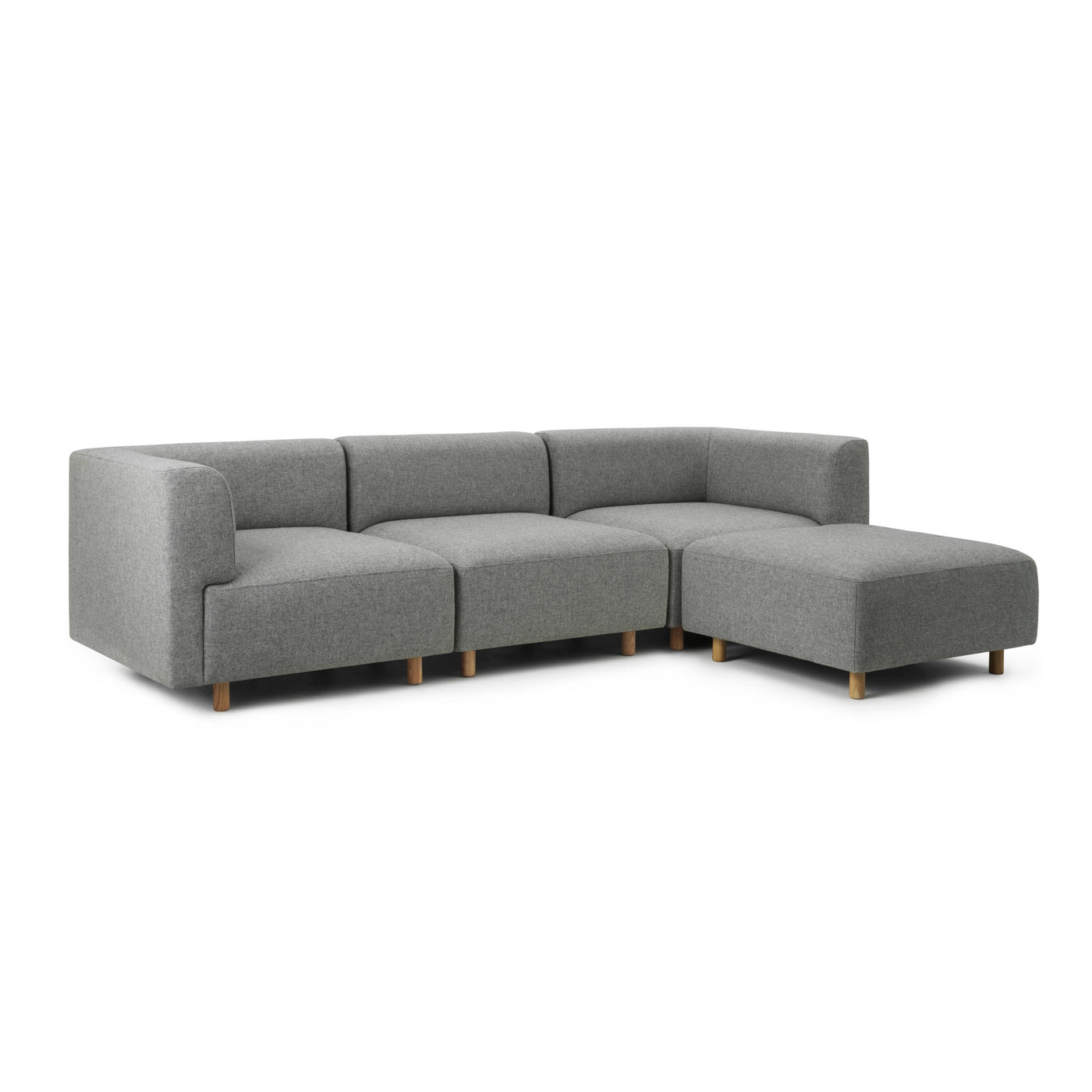 normann-copenhagen-redo-modular-3-seater-sofa-w-pouf #colour_hallingdal-130