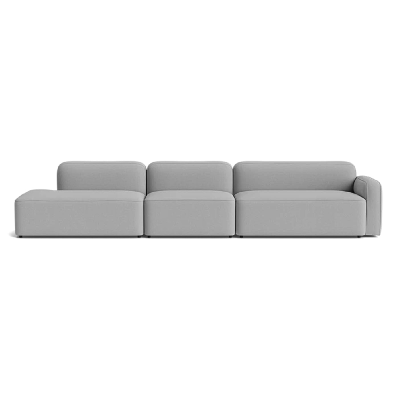 Normann Copenhagen Rope 3 Seater Modular Sofa. Made to order at someday designs. #colour_steelcut-trio-133
