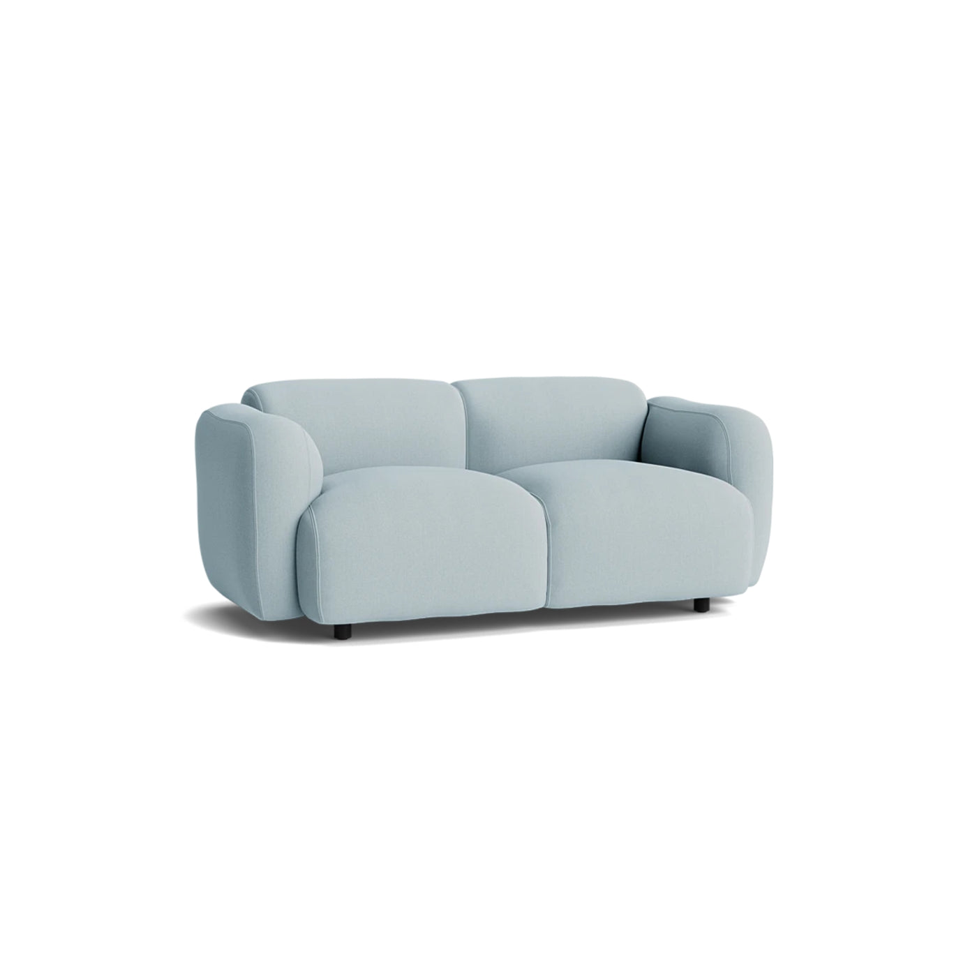 Normann Copenhagen Swell 2 Seater Sofa at someday designs. #colour_steelcut-trio-713