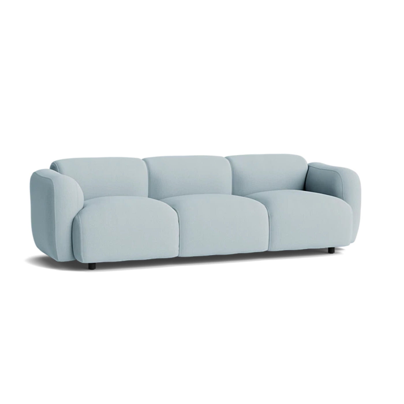 Normann Copenhagen Swell 3 Seater Sofa at someday designs. #colour_steelcut-trio-713