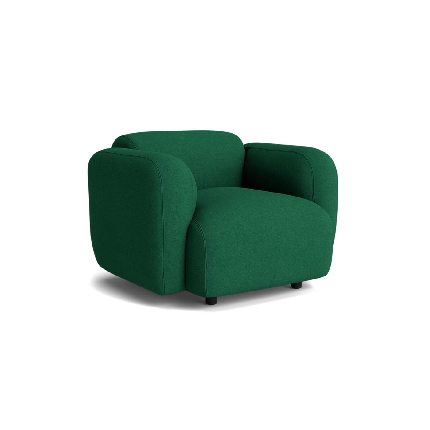Normann Copenhagen Swell Armchair at asomeday designs. #colour_hallingdal-944