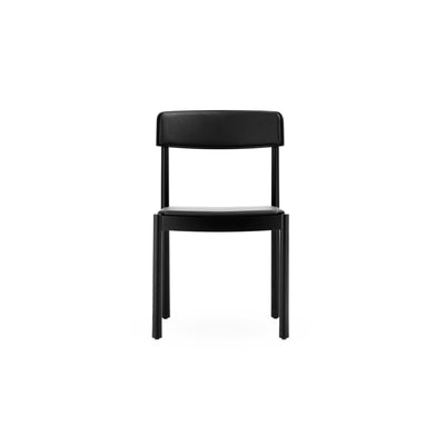 Normann Copenhagen Timb Chair at someday designs. #colour_black-black-leather