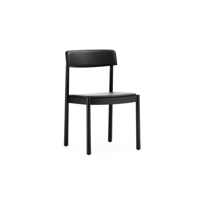 Normann Copenhagen Timb Chair at someday designs. #colour_black-black-leather