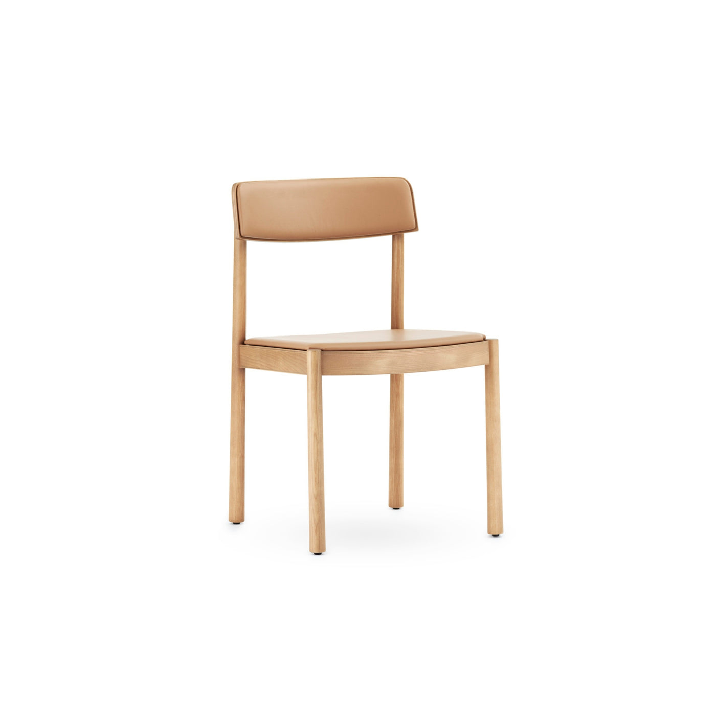 Normann Copenhagen Timb Chair at someday designs. #colour_tan-camel-leather