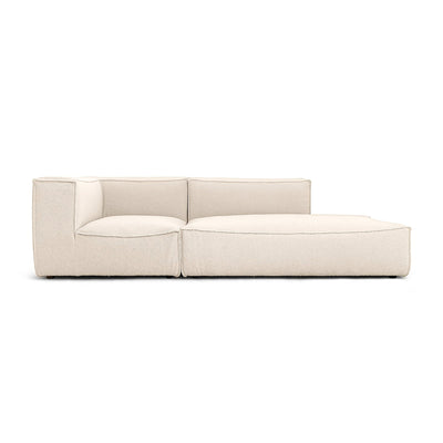 Ferm LIVING Catena Modular 2 Seater Sofa. Made to order at someday designs #colour_off-white-wool-boucle
