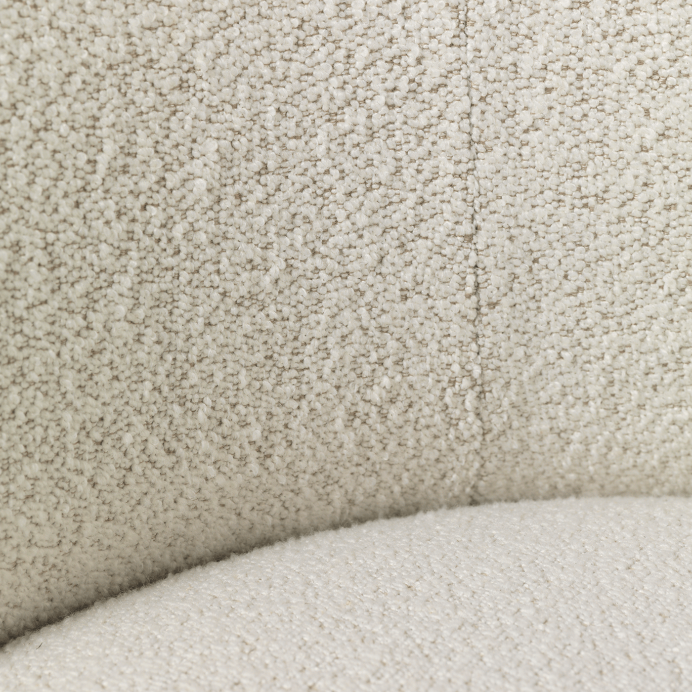 ferm LIVING Catena 3 seater modular sofa soft boucle. #colour_soft-boucle-off-white-sand