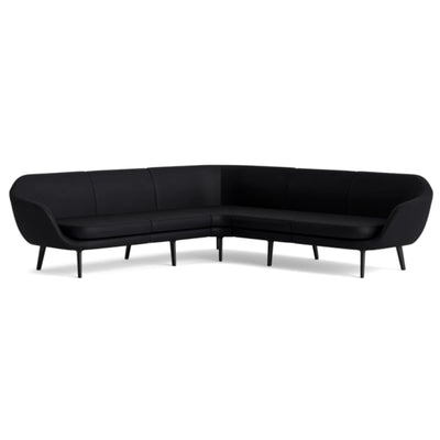 Normann Copenhagen Sum Modular Corner Sofa at someday designs. #colour_ultra-black-41599