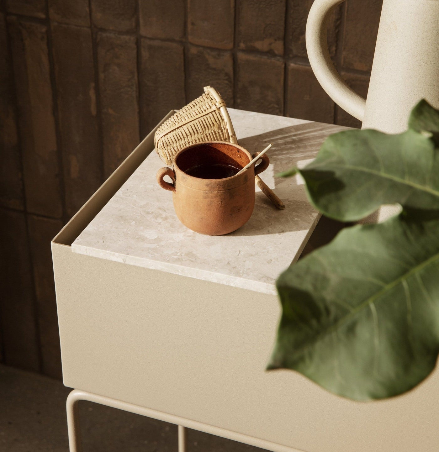 Ferm Living Plant Box Tray. Shop online at someday designs. #colour_marble-beige