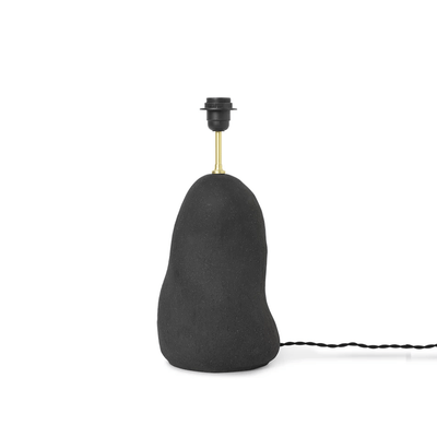 ferm living hebe lamp base medium in dark grey. Available from someday designs. #colour_dark-grey
