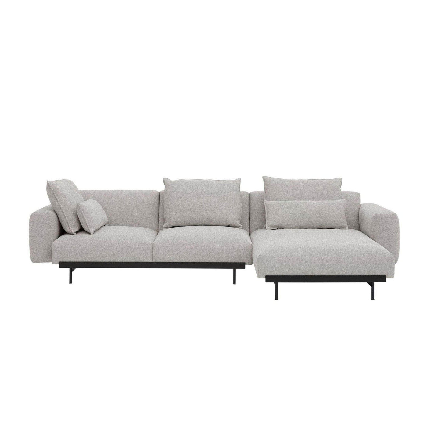Muuto In Situ Sofa 3 seater configuration 6 in clay 12 fabric. Made to order at someday designs. #colour_clay-12