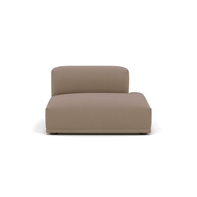 Muuto Connect Modular Sofa System, module g, right open-ended. Available from someday designs. #colour_steelcut-trio-426