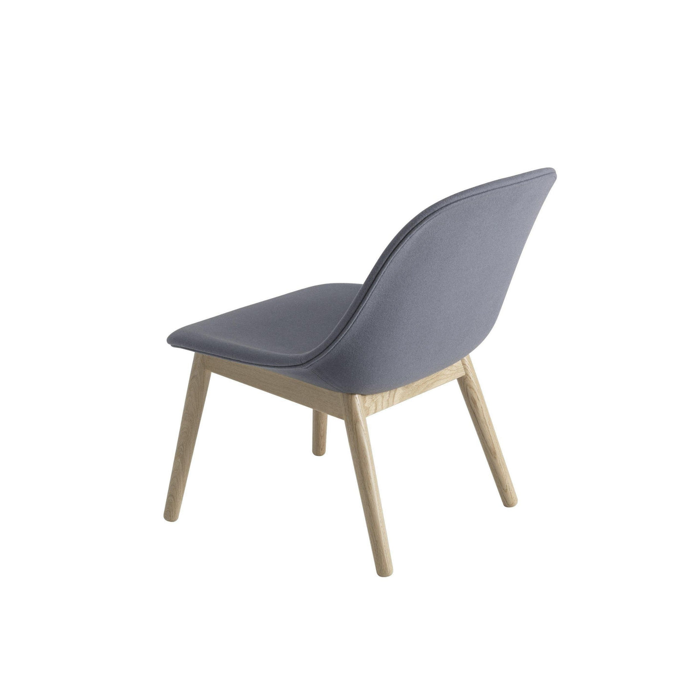 muuto fiber lounge chair wood base divina 154 oak available from someday designs. #colour_divina-154