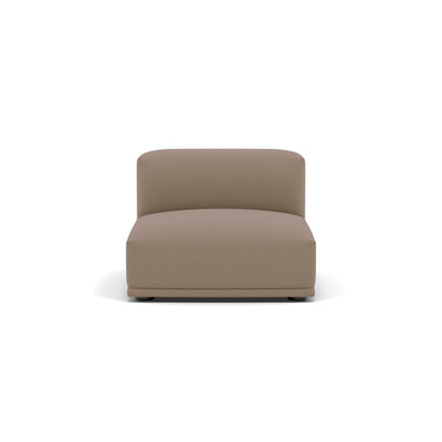 Muuto Connect Modular Sofa System, module d, short centre. Available from someday designs. #colour_steelcut-trio-426