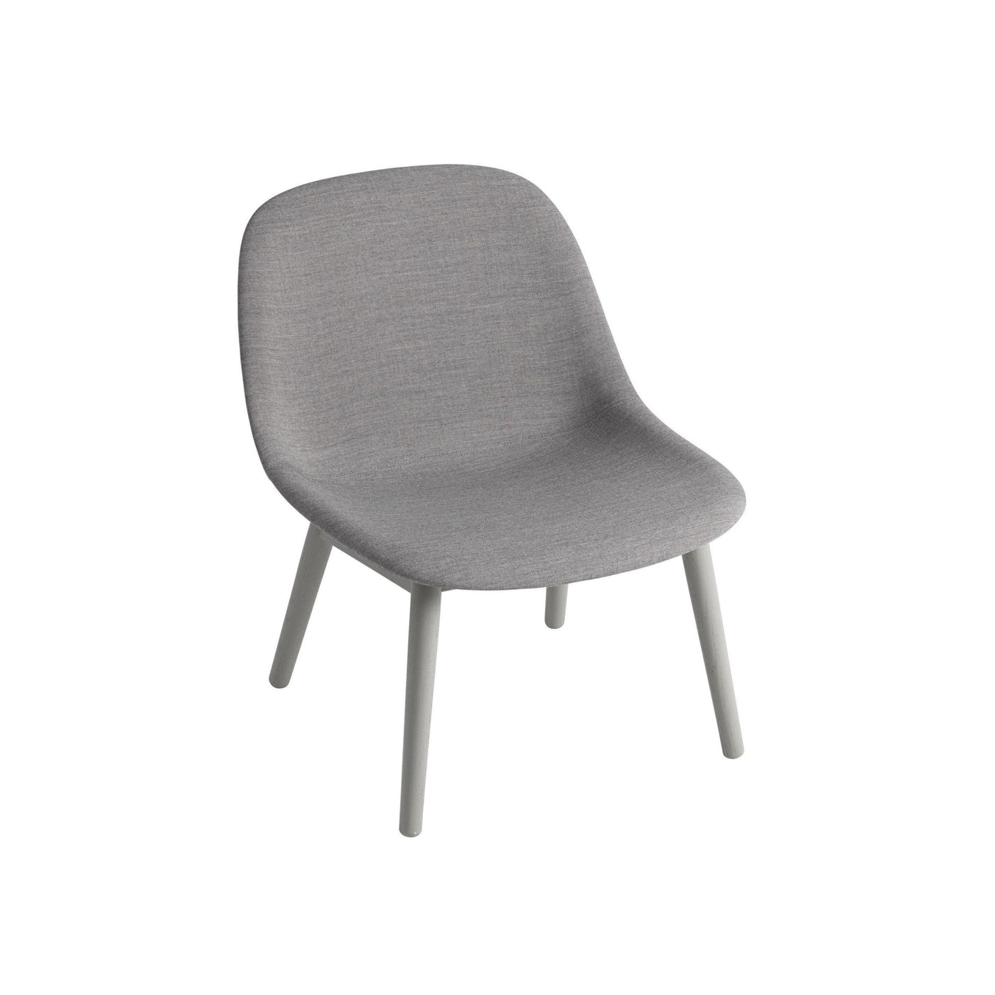 muuto fiber lounge chair wood base remix 133 grey available from someday designs. #colour_remix-133