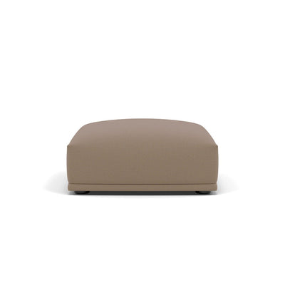 Muuto Connect Modular Sofa System, module i, short ottoman. Available from someday designs. #colour_steelcut-trio-426